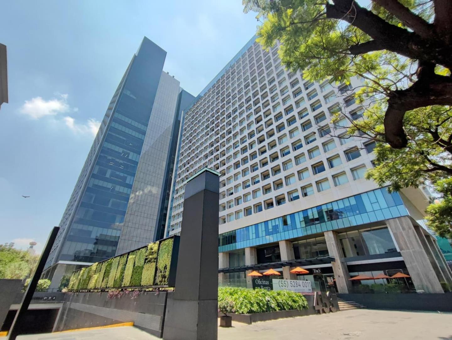 Luxurious High-Rise Hs Wifi, Amazing City Views Città del Messico Esterno foto
