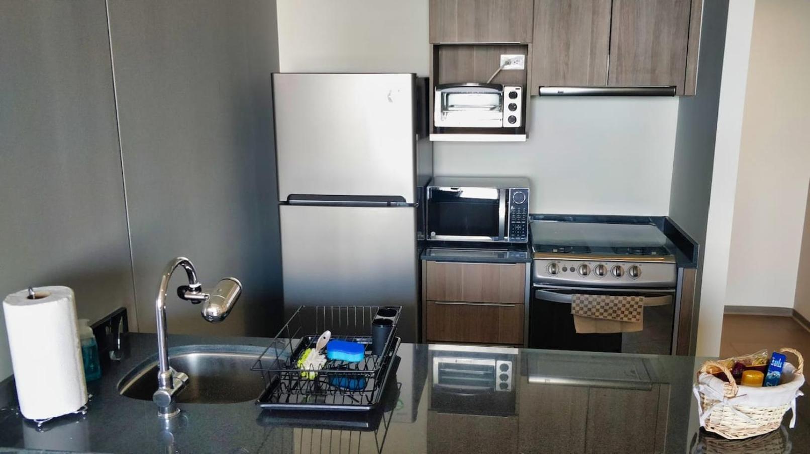 Luxurious High-Rise Hs Wifi, Amazing City Views Città del Messico Esterno foto