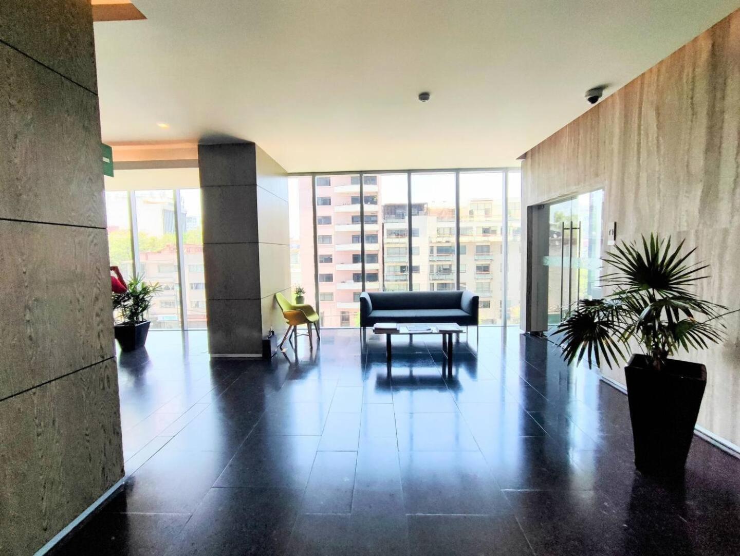 Luxurious High-Rise Hs Wifi, Amazing City Views Città del Messico Esterno foto