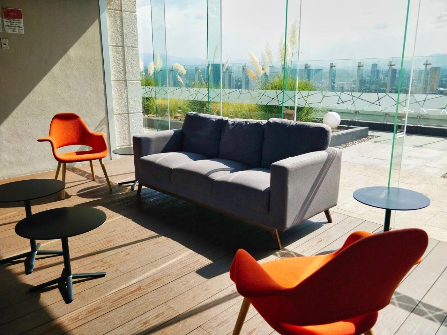 Luxurious High-Rise Hs Wifi, Amazing City Views Città del Messico Esterno foto